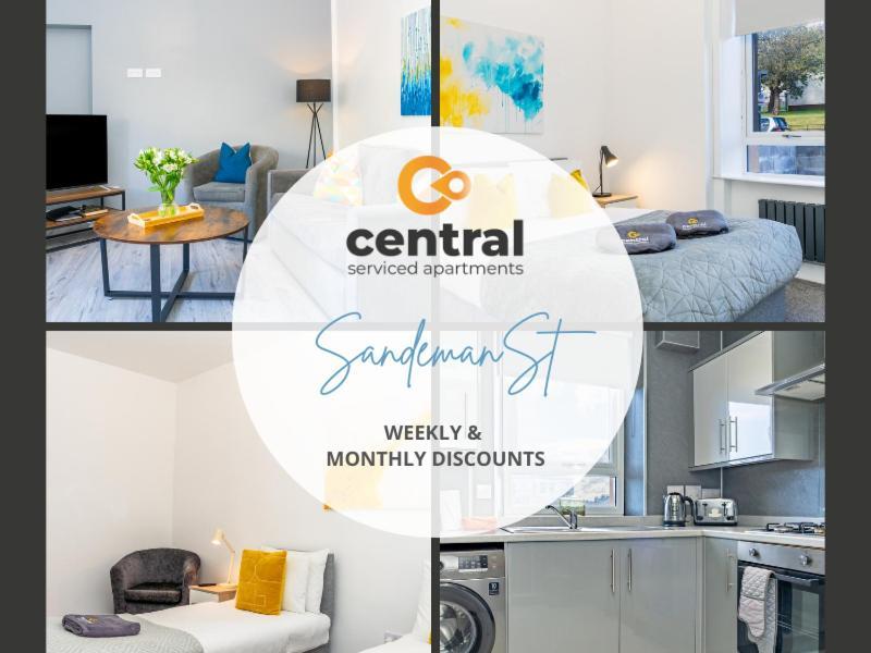 Central Serviced Apartments - 2 Bedroom - Free Street Parking - Fast Wifi - Smart Tvs In All Rooms - Ground Level - Family Neighbourhood - 3 X Double Beds - Heating 24-7 - Trade Stays - Weekly & Monthly Offers Dundee Luaran gambar